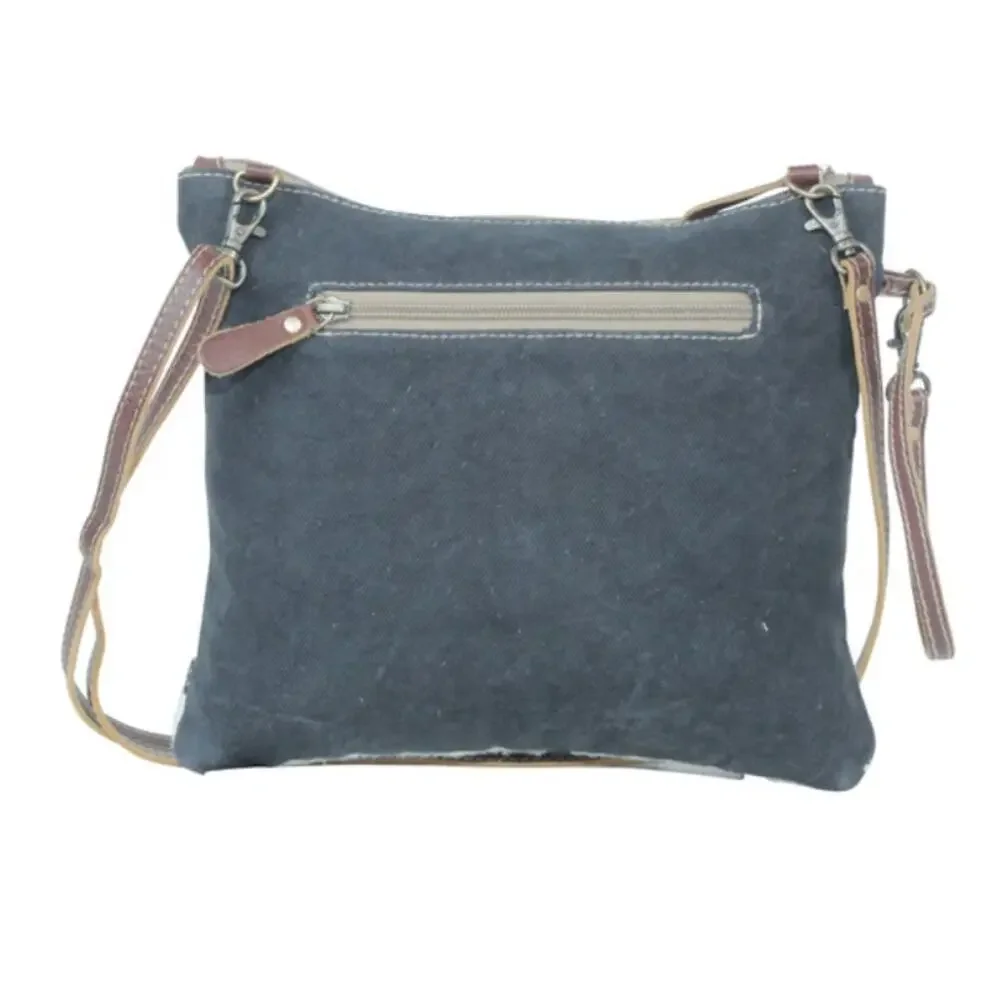 NWT Boutique Tincture Small Embossed Leather Crossbody Bag by Myra